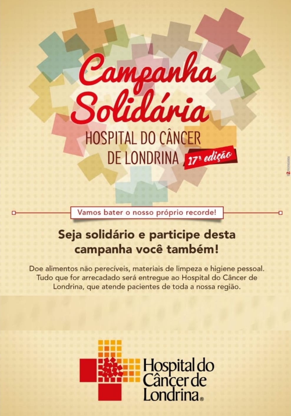 Hospital Evangélico lança campanha de arrecadação de fundos em Londrina -  RIC Mais